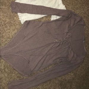 Long sleeve body suit